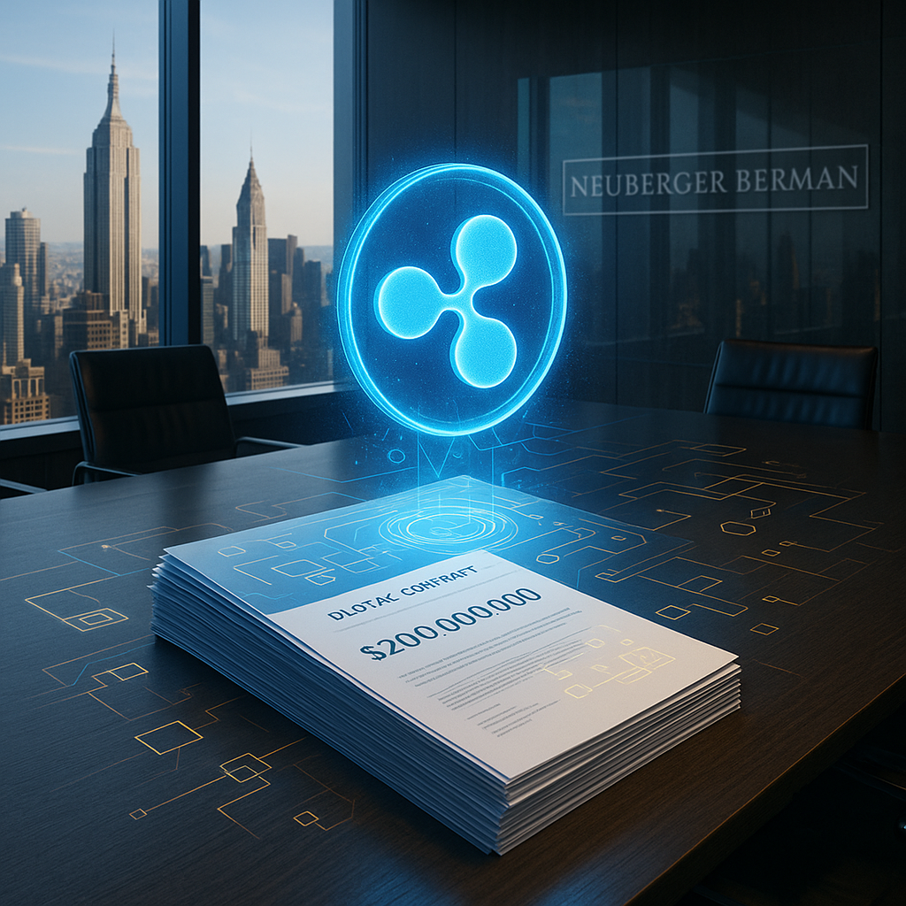 Neuberger Berman поддерживает Ripple Prime кредитной линией $200 млн – что это значит для крипторынка
