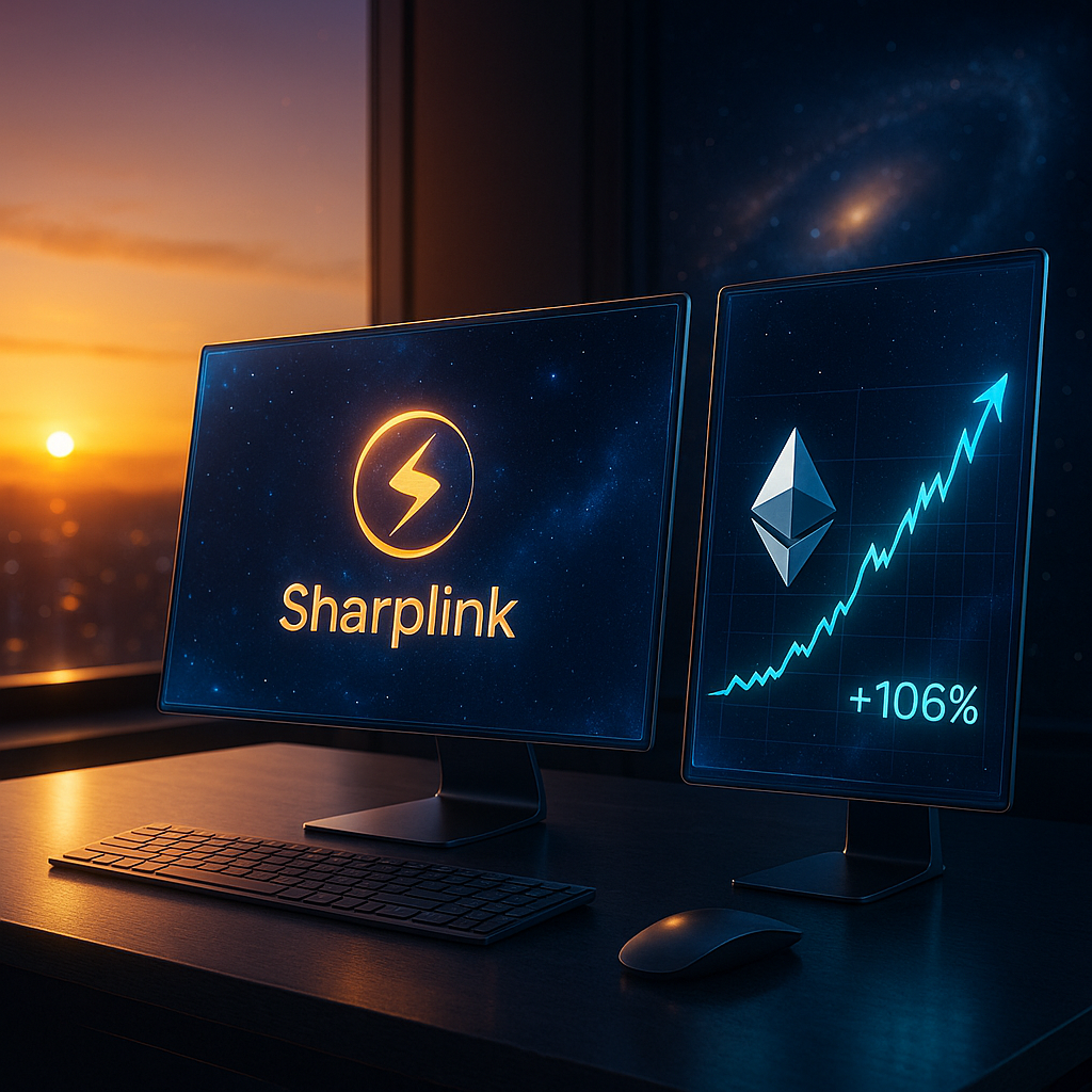 Sharplink — рост 106%: как Galaxy Yield и Ethereum меняют инвестиционный ландшафт