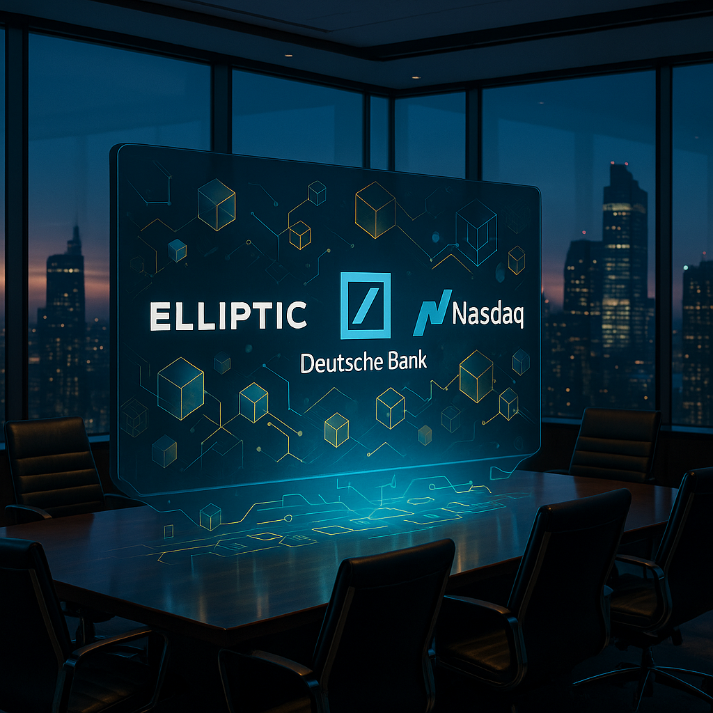 Elliptic привлек $120 млн в раунде Series D: партнёрство с Deutsche Bank и Nasdaq