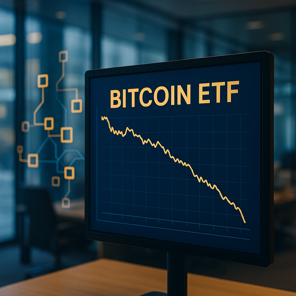 Биткойн-ETF теряют капитал: причины и перспективы