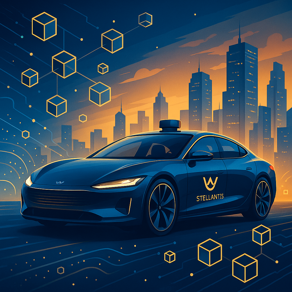 Технология автономного вождения Wayve в автомобилях Stellantis