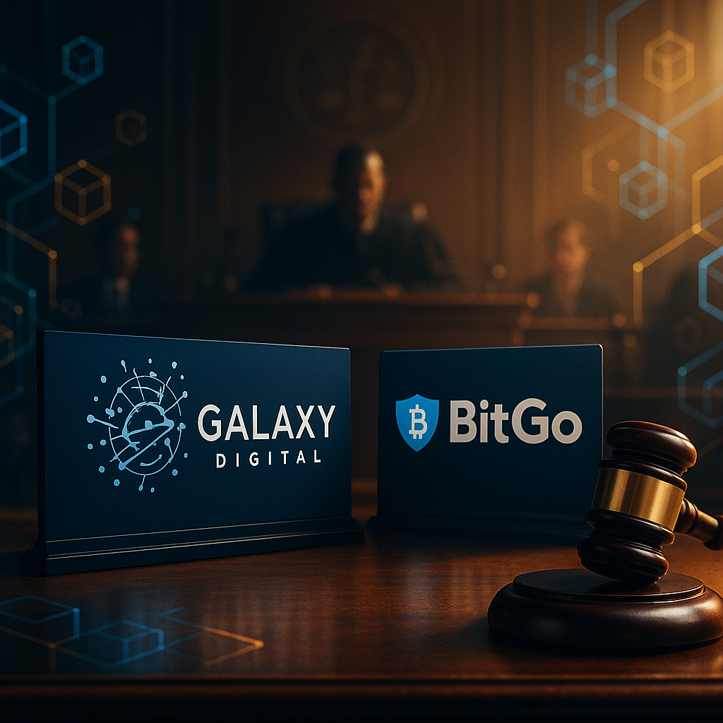 Galaxy Digital против BitGo: Судебный иск на 100 миллионов долларов