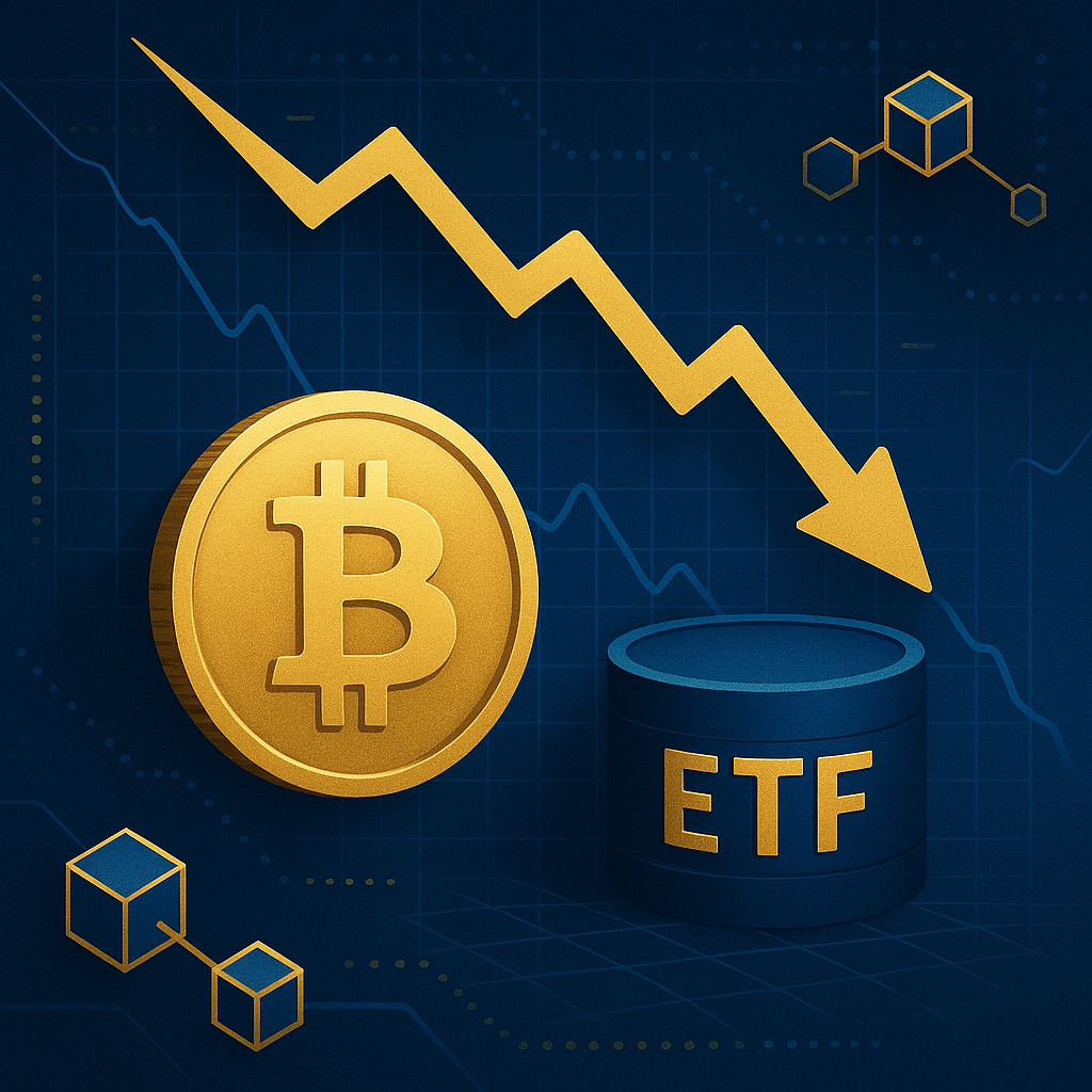 1.26 миллиарда долларов потеряны спотовыми биткойн ETF