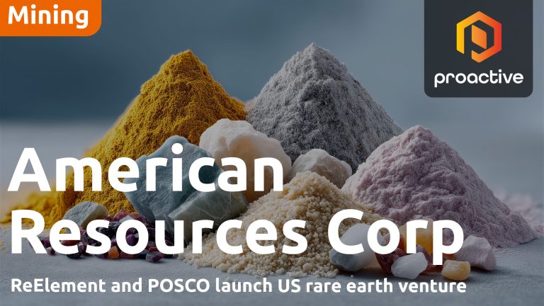 American Resources и POSCO создают совместное предприятие для редкоземельных металлов